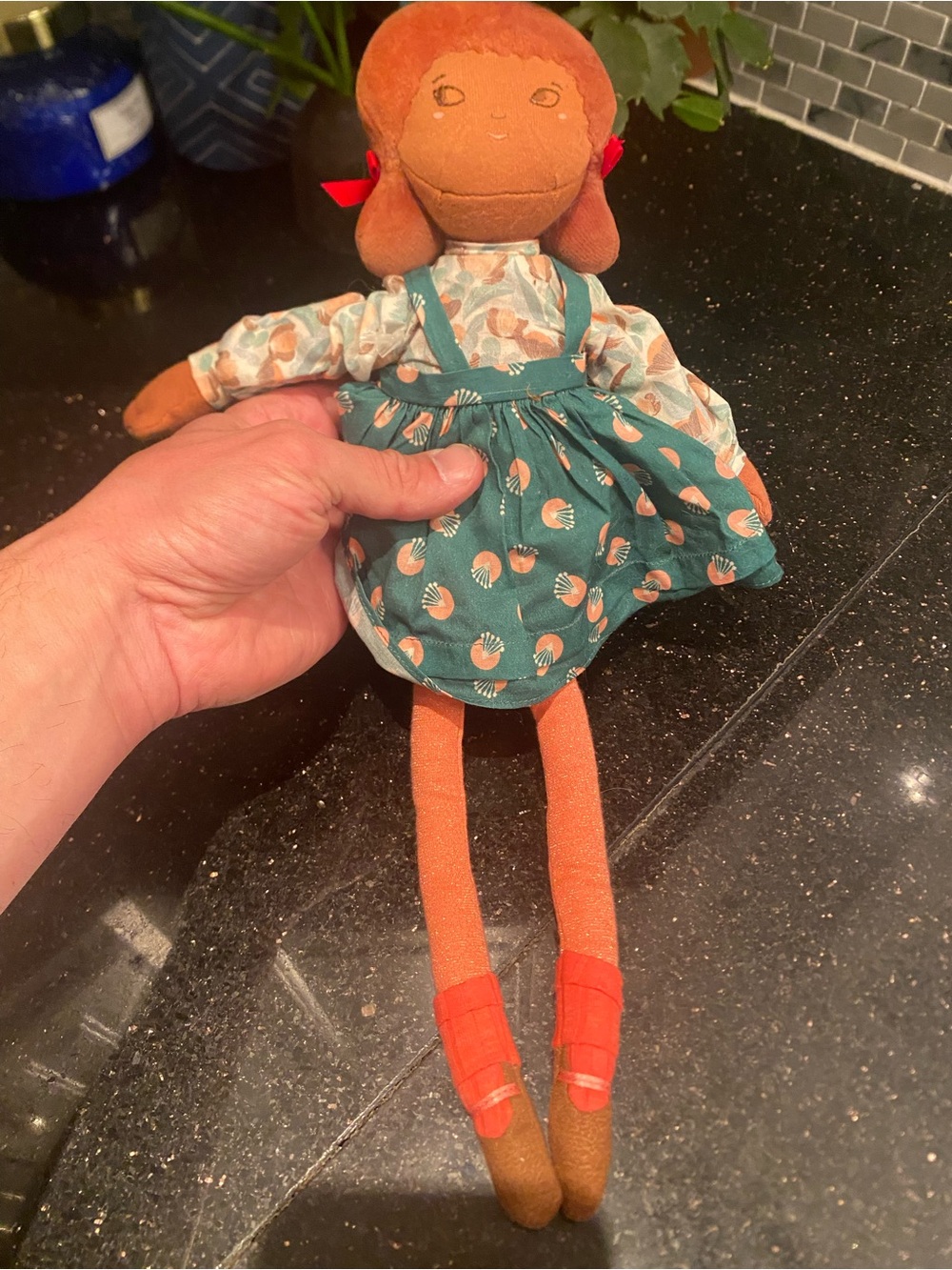 Moulin Roty Les Parisiennes Mademoiselle Cerise doll.